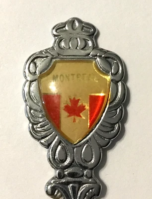 Montreal, Canadá - Cuchara de recuerdo vintage coleccionable Foto 1 de 3