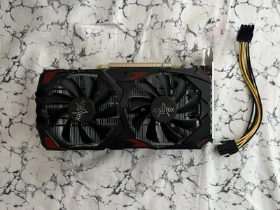 AISURIX RX 580 Graphics Card 2048SP 8GB GDDR5 256 Bit Pc Gaming Video Card - Image 1 of 4