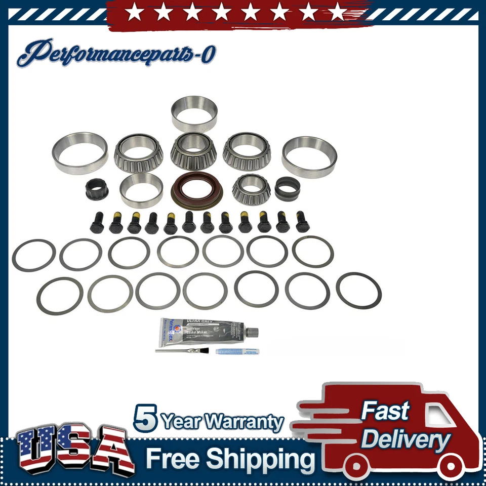 Differential Rebuild Kit Rear for GMC Sierra 3500 2001-02 2004 2005 2006 6.0L V8 - Image 1 of 1