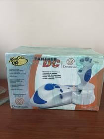 Sega Dreamcast Madcatz Panther DC Flight Stick Trackball Controller CIB