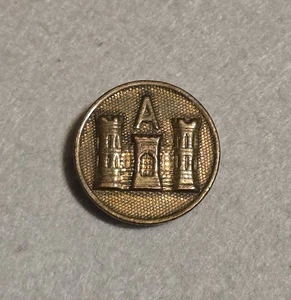 WW1 Type 1 Gilt Engineer Co. A Collar Disk - Picture 1 of 3