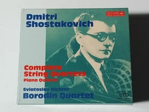 Dmitri Schostakowitsch - Komplette Streichquartette (CD, 1997, 6er-Set) - Bild 1 von 9