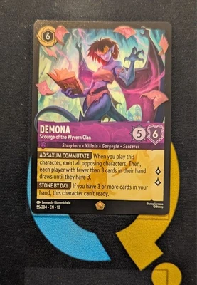 55/204 Demona - Scourge of the Wyvern Clan Legendary Lorcana Set 10  - Image 1 of 3