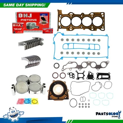 DNJ EK435 发动机重建套件 适用于 03-05 马自达 6 2.3L L4 DOHC 16v — 第 1/4 张图片