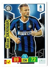 Milan SKRINIAR Inter ADRENALYN XL card no. 131 footballers PANINI 2019-20 NEW