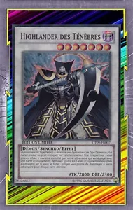 Highlander of Darkness CT09-FR007 Dark Demon Synchro Effect Level 7 YGo - Picture 1 of 1