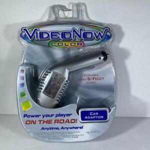 Video Now Color Car Adapter with 6 foot cord, Brand New and Sealed