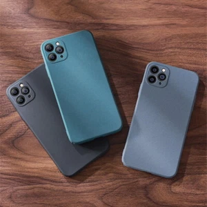 For iPhone 14 13 12 Pro Max 11 XR XS Shockproof Ultra-thin Hard Matte Case Cover - Picture 1 of 18