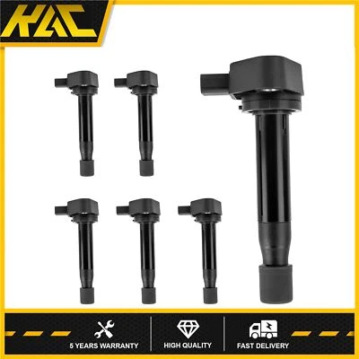 6x Ignition Coils UF242 For Honda Accord V6 3.0L 2000-2007 Acura TL 2000-07 2008 - Image 1 of 4