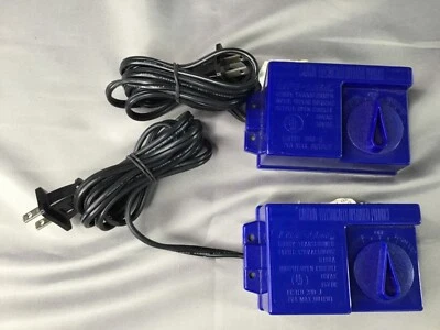 Lot of 2 Life-Like Hobby Train Transformer Model 390-J for DC trains & AC acc. - Image 1 of 4