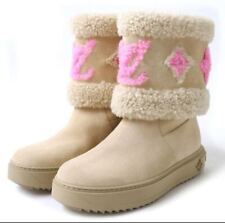 LOUIS VUITTON Vuitton Mouton Boots Pink Japan Limited Rare Difficult to obtain