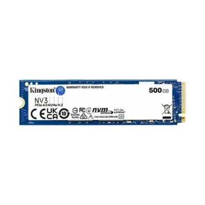 Kingston NV3 500GB SSD M.2 2280 PCIe 4.0 x4 NVMe Internal Solid State Drive - Image 1 of 4
