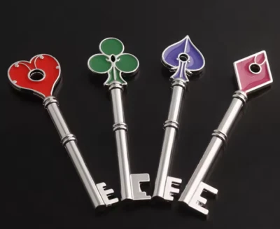 Resident Evil 2 Keys Full Set Cosplay Game Collectable RPD STARS Remake Souvenir