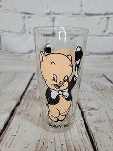 Vintage 1973  Looney Toons PORKY PIG Pepsi Collector Series Glass - Picture 1 of 5