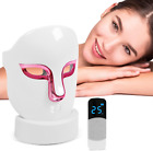 Auxoliev LED Light Therapy Facial Mask Acne Treatment LED Mask Facial Therapy Re