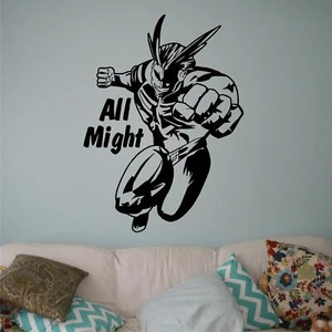 My Hero Academia - All Might / Toshinori Yagi | Wall, Window, Car Decal - Picture 1 of 3