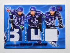 2012-13 KHL Final Series Jerseys #FST-003 Gorovikov Ilya Gorokhov Soin 119/133