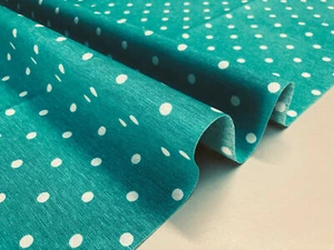 Polka Dot Fabric Spots Dots PolyCotton Material Chic Textile - 55'' wide - Picture 1 of 15