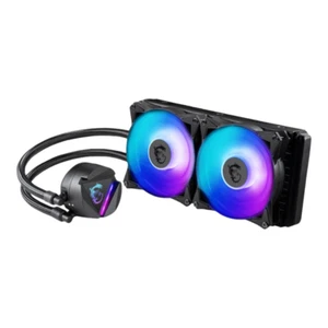 MSI MAG CORELIQUID 240R V2 AIO CPU Wasserkühlung PWM-Steuerung, ARGB fans - Bild 1 von 3