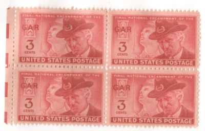 Vintage Final National Encampment of the GAR 3 cent Stamps - Image 1 of 2