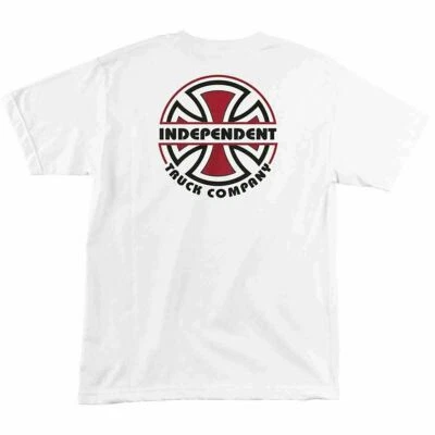 Camiseta de skate Independent Trucks ITC BAUHAUS BLANCA Foto 1 de 2