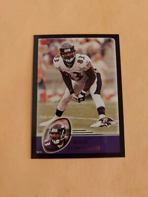 2003 Topps Black #24/150 Ron Johnson #182 NM-MT - Image 1 of 2