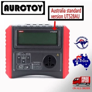UNI-T EARTH INSULATION Resistance PAT TESTER METER UT528AU OZ SELER - Picture 1 of 3