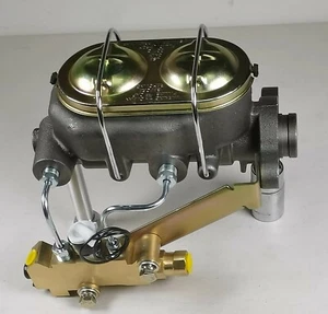 New Universal Master Cylinder 1" Bore, Disc Drum Proportioning Valve Kit - Bild 1 von 2