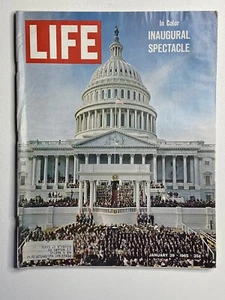 Life Magazine January 29, 1965 In Color Inaugural Spectacle - LBJ - Picture 1 of 3