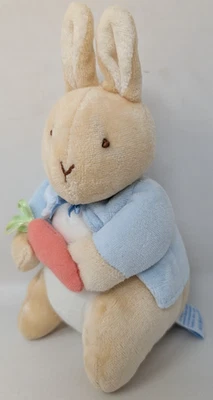 Vintage EDEN TOYS Peter Rabbit Stuffed Animal Plush Beatrix Potter Bunny Baby 90 - Image 1 of 4