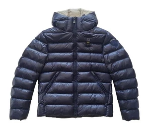 BLAUER Ökologische Daunenjacke für Herren 24WBLUC02055 005958 blau Größe S - Bild 1 von 1