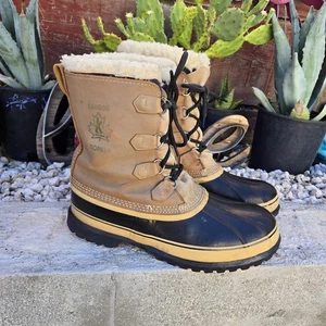 Sorel Caribou wasserdichte Herrenstiefel Größe US 16, UK 15,5 EUC! - Bild 1 von 12