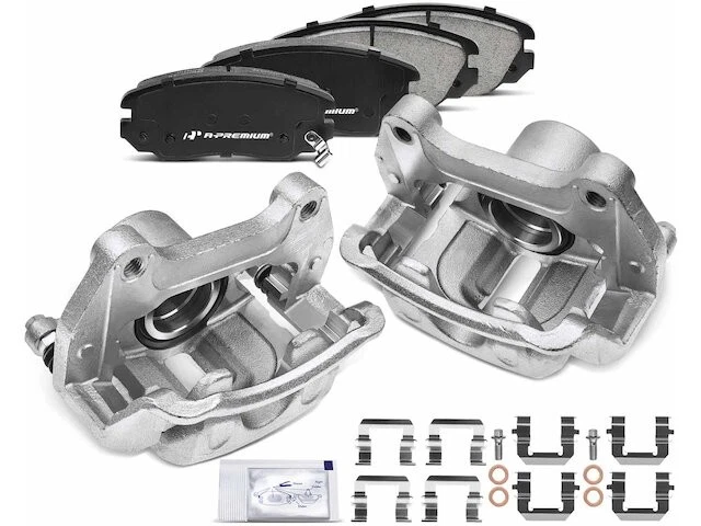 Front Brake Caliper and Brake Pads Kit 79QZQD96 for Cadillac ELR 2014 2015 2016 — 第 1/1 张图片
