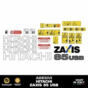 Hitachi Zaxis 85USB adesivi decalcomanie adesive trattore - Bild 1 von 2