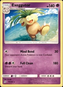 Pokemon - Exeggutor #74/236 - SM - Unified Minds Rare - Bild 1 von 2