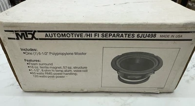 "1 altavoz vintage MTX 6 1/2"" - 6JU498-60 vatios/leer detalles" Foto 1 de 4