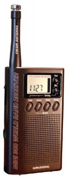 Eton/Grundig Mini 300 Handheld Compact Shortwave AM/FM Radio - Bronze (M300BR) - Image 1 of 1