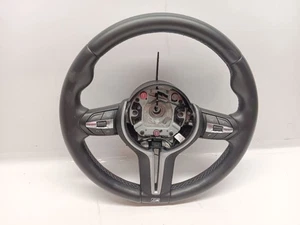 BMW F80 F82 F83 M3 M4 M2 2015-20 volante manual cuero M Sport - Imagen 1 de 12