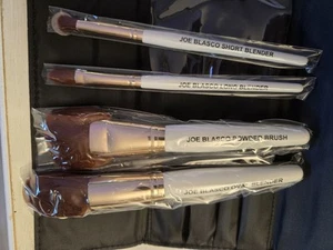 Joe Blasco 4 Piece Brush Set And Case - Picture 1 of 4
