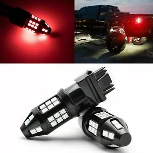40SMD Strobe Flasher Blinking LED Lights Brake Tail Lamps For GMC Sierra Yukon - Picture 1 of 10