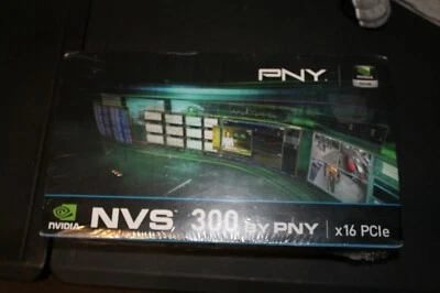 PNY NVIDIA Quadro NVS 300 (VCNVS300X16-PB) 512MB DDR3 PCI Express x16 Graphics  - Image 1 of 2