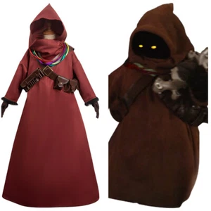 Niño El Mandaloriano Star Wars Jawa Disfraz Juegos con disfraces Halloween Carnaval Fiesta Traje - Imagen 1 de 12