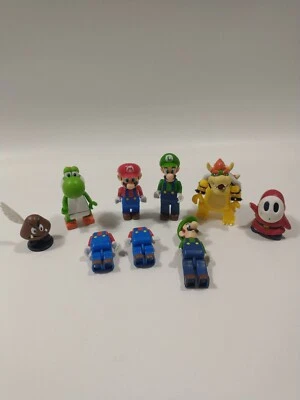 Knex Super Mario Bros Mini Figures  Lot Of 7 Rare - Image 1 of 4