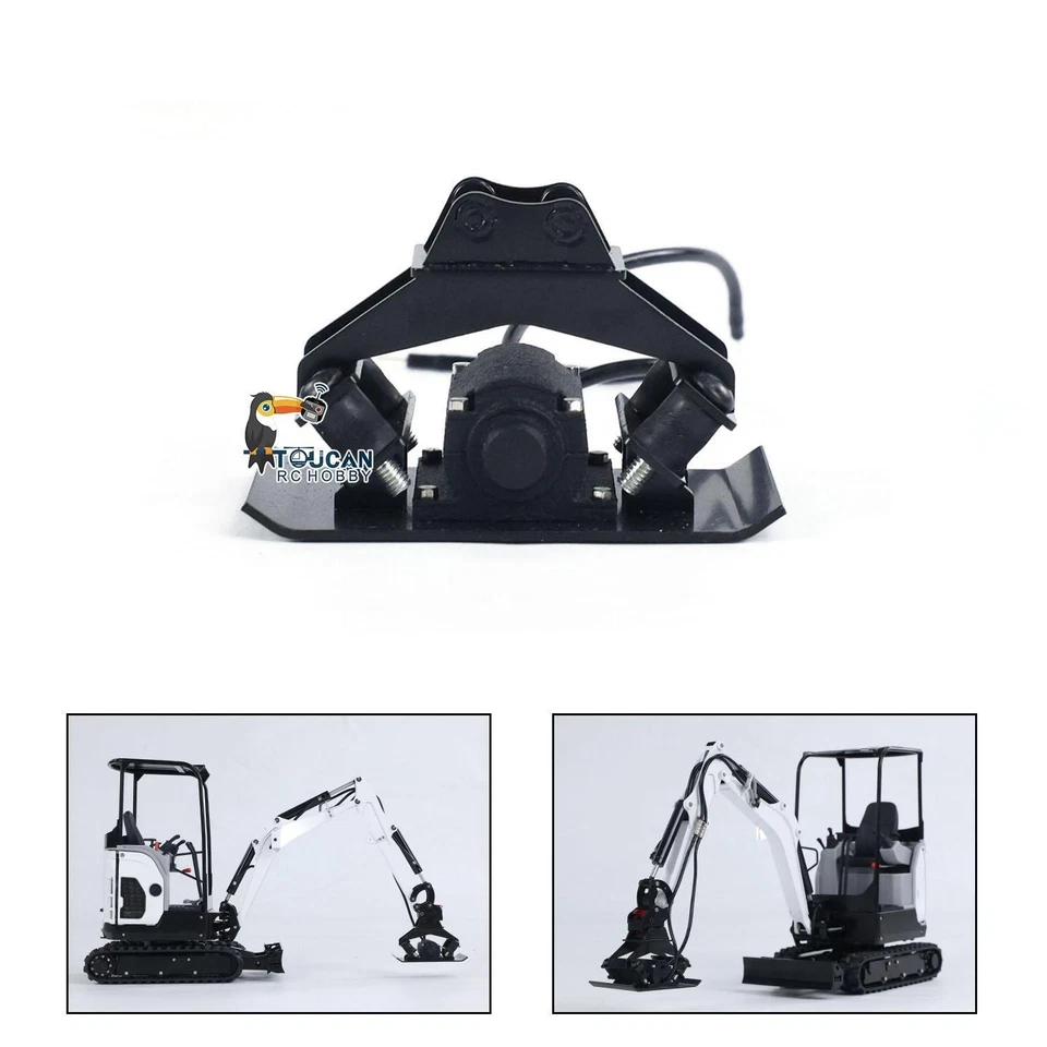 Metal Electric Power Rammer for JXModel E20 1/14 RC Excavator Mini Diggers Model - Image 1 of 4