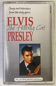 Elvis Presley The Hillbilly Cat Music Cassette Tape PLAT-086 World Music 1996 - Picture 1 of 24