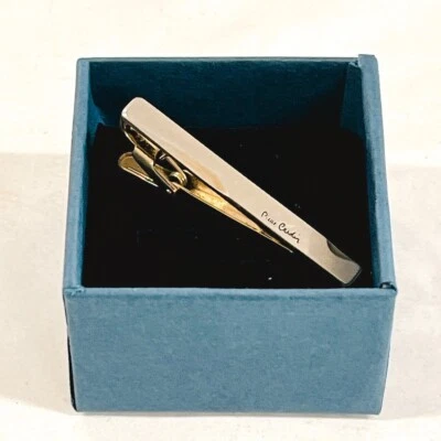 Vintage Pierre Cardin Gold-Tone Tie Clip, Sleek Design, Classic Elegance, 1970s - Image 1 of 4