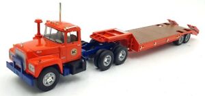 First Gear 1/34 Scale 19-2211 Mack R-Model With Lowboy Trailer Allis chalmers