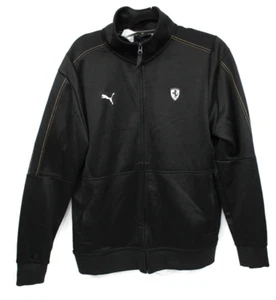 Puma Herren Scuderia Ferrari Race Trainingsjacke Größe L schwarz/goldene Nähte - Bild 1 von 4