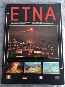 Mount Etna Volcano Eruption Catania Sicily Italy Billows Magazine 4 Languages - Picture 1 of 5