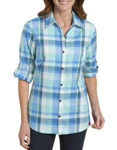 Dickies - Crafted for Women Plaid Shirt - Picture 1 of 9